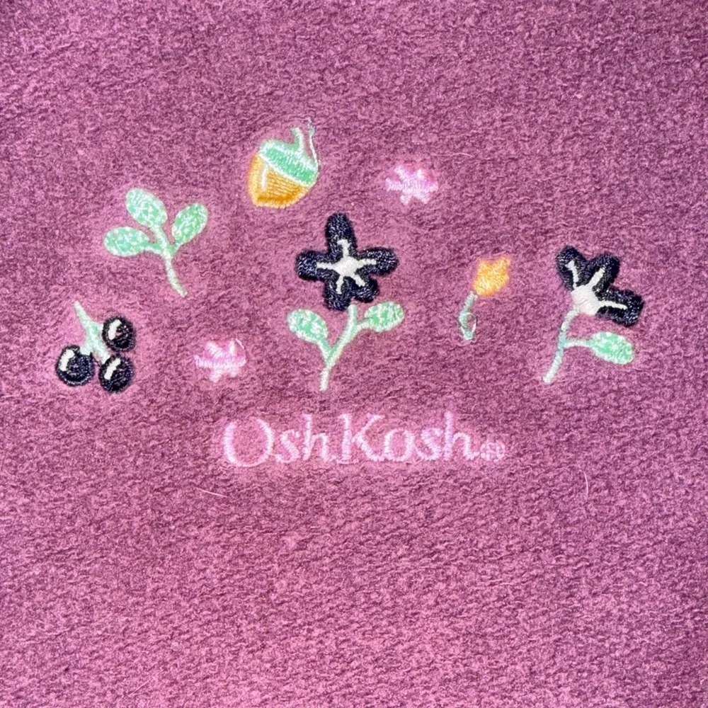 Vintage Girl’s OshKosh B'gosh Hoodie with Embroidery